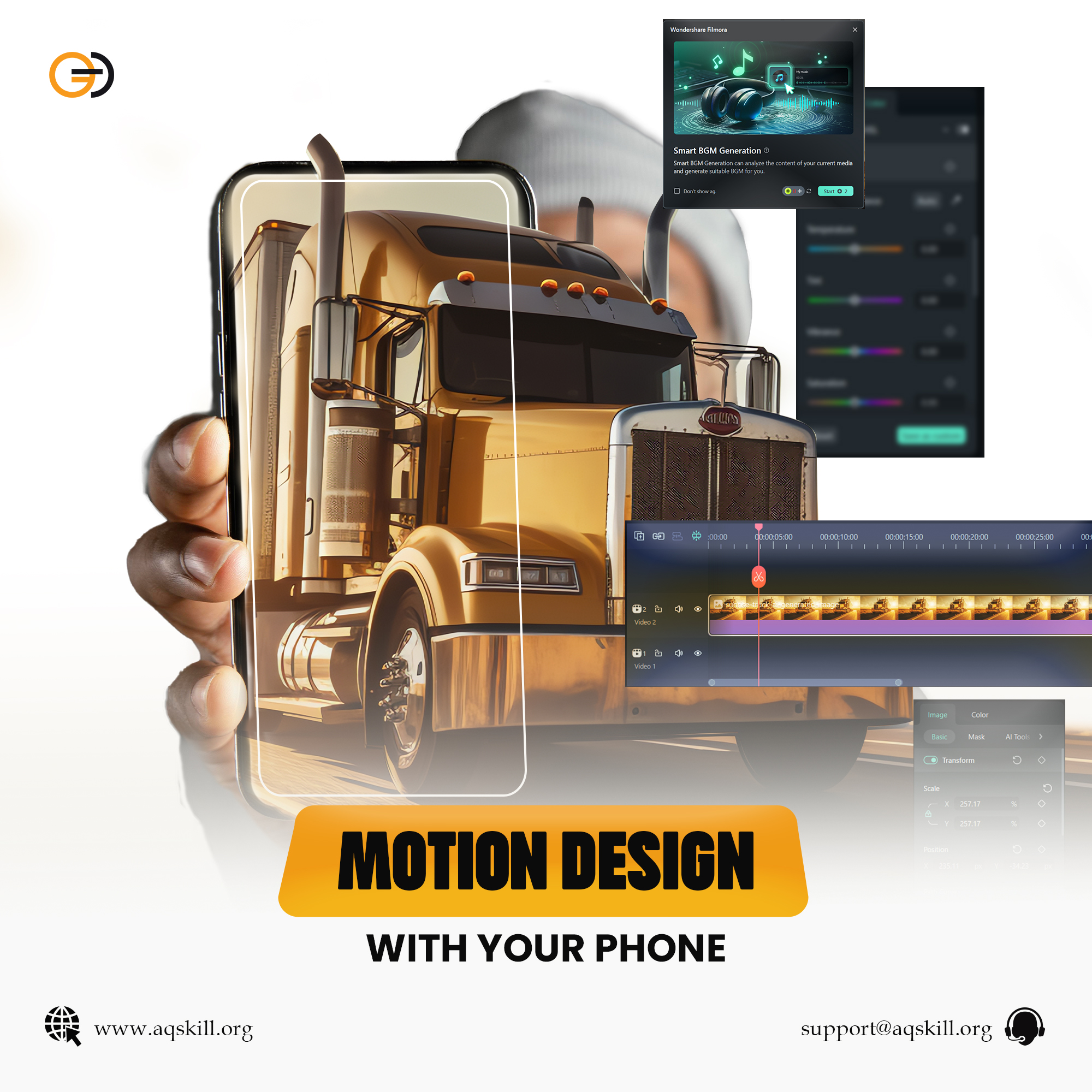 Motion Design with your phone